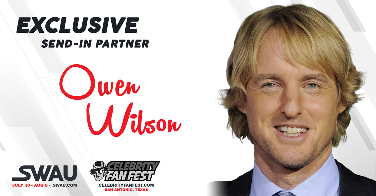 Owen Wilson 直筆サインフォト SWAU 鑑定 マーベル ロキ Owen Wilson to Sign for SWAU! | SWAU