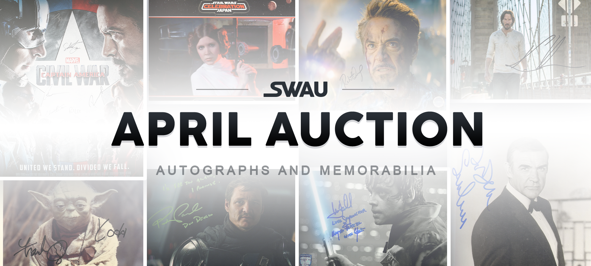 April Auction: NOW LIVE!