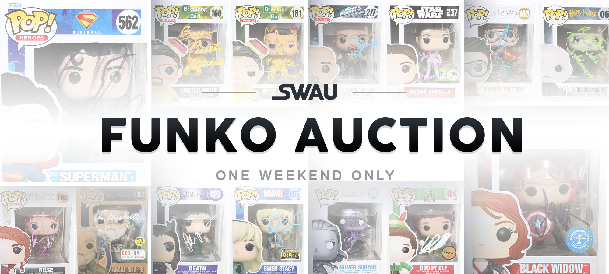 Funko Only Auction: THIS WEEKEND ONLY!