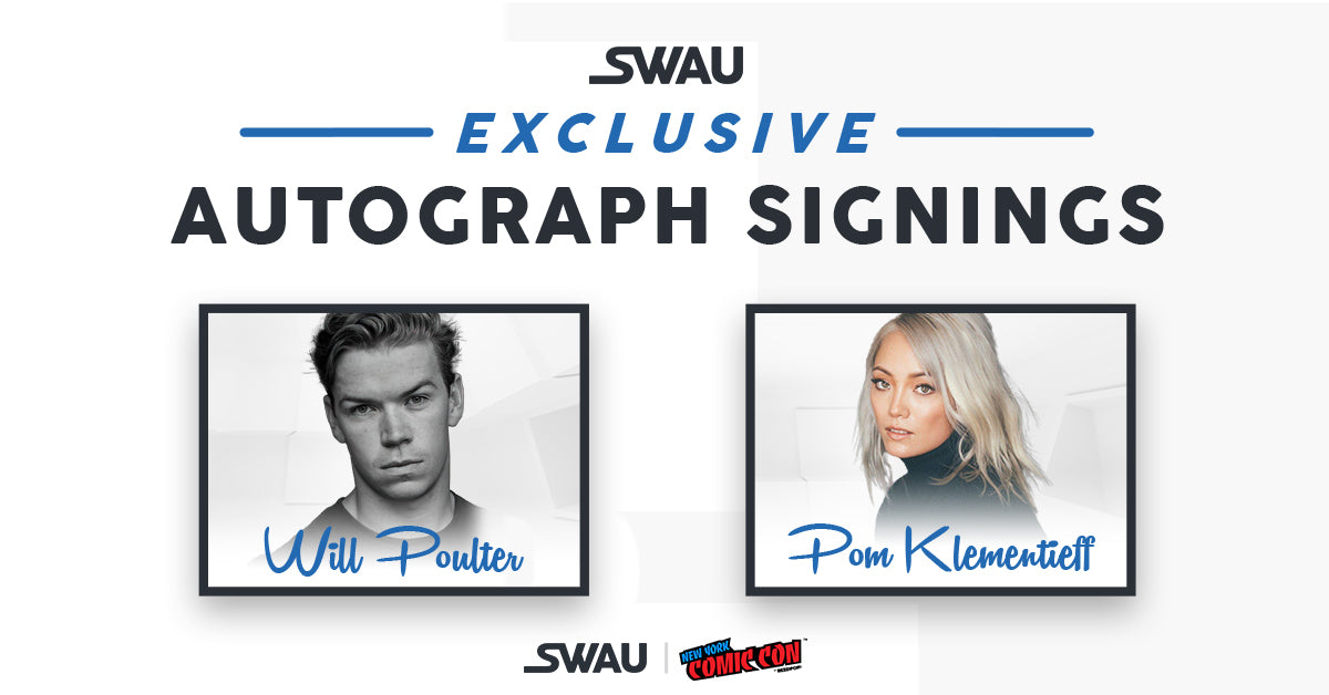 Will Poulter & Pom Klementieff to Sign for SWAU!