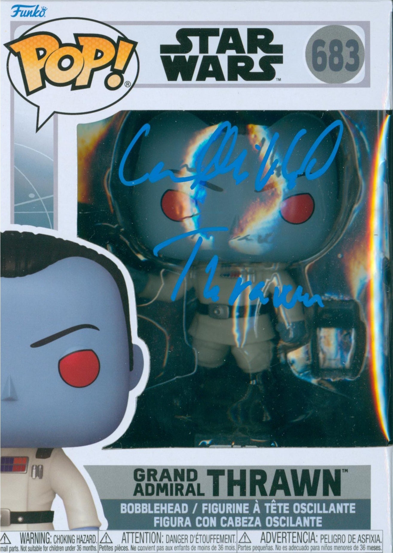 Lars Mikkelsen Signed Funko POP! - SWAU Authenticated - SWAU