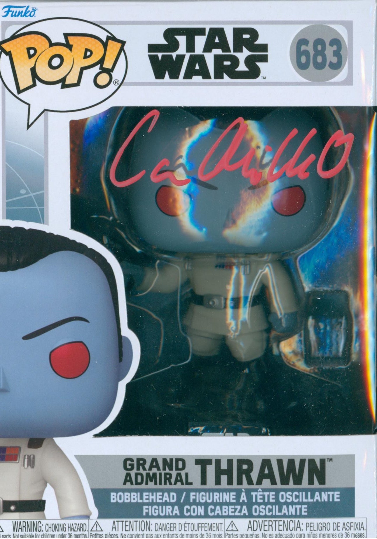 Lars Mikkelsen Signed Funko POP! - SWAU Authenticated - SWAU