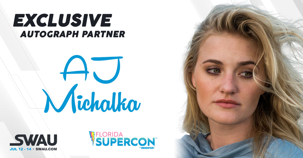 AJ Michalka Autograph Signing - Supercon
