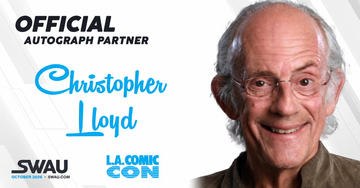 Christopher Lloyd Autograph Signing - LACC 2026 - SWAU