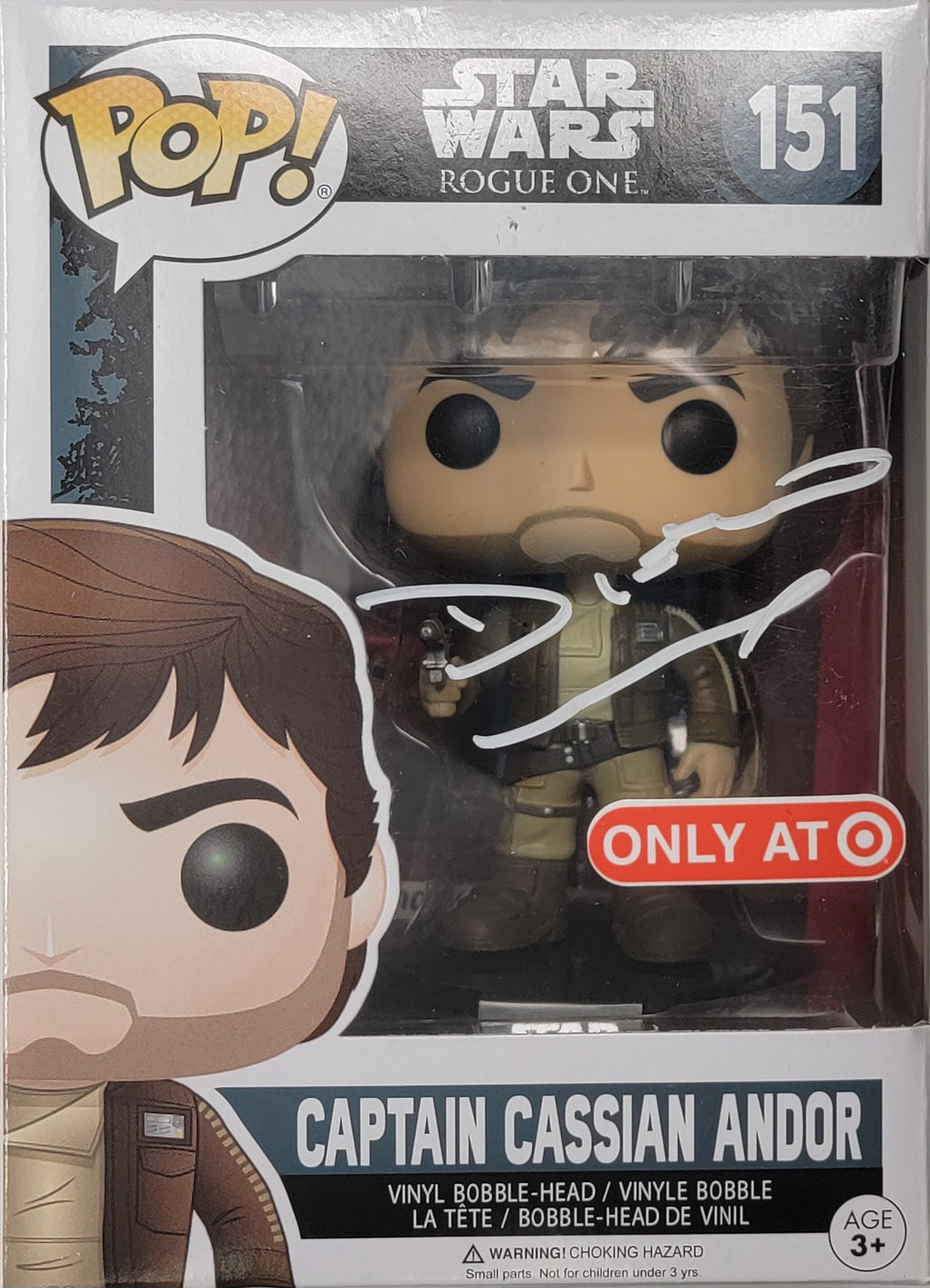 Diego Luna Signed Funko POP! - SWAU Authenticated | SWAU