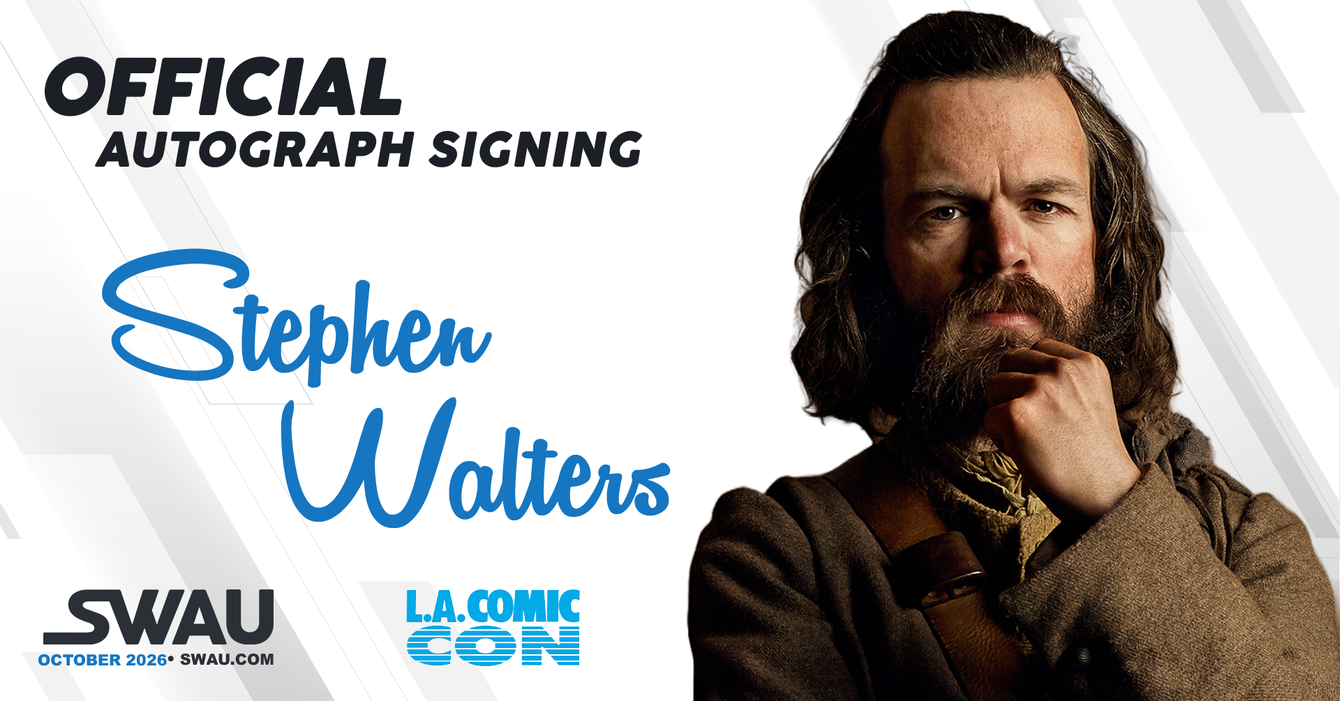 Stephen Walters Autograph Signing - LACC 2026 - SWAU