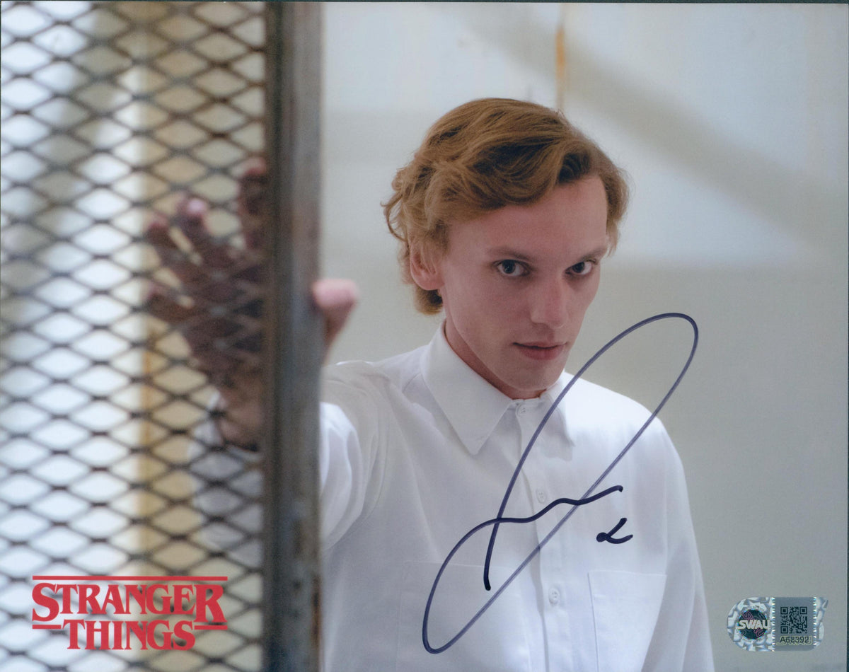 Jamie Campbell Bower Signed 8x10 Photo - SWAU Authenticated - SWAU