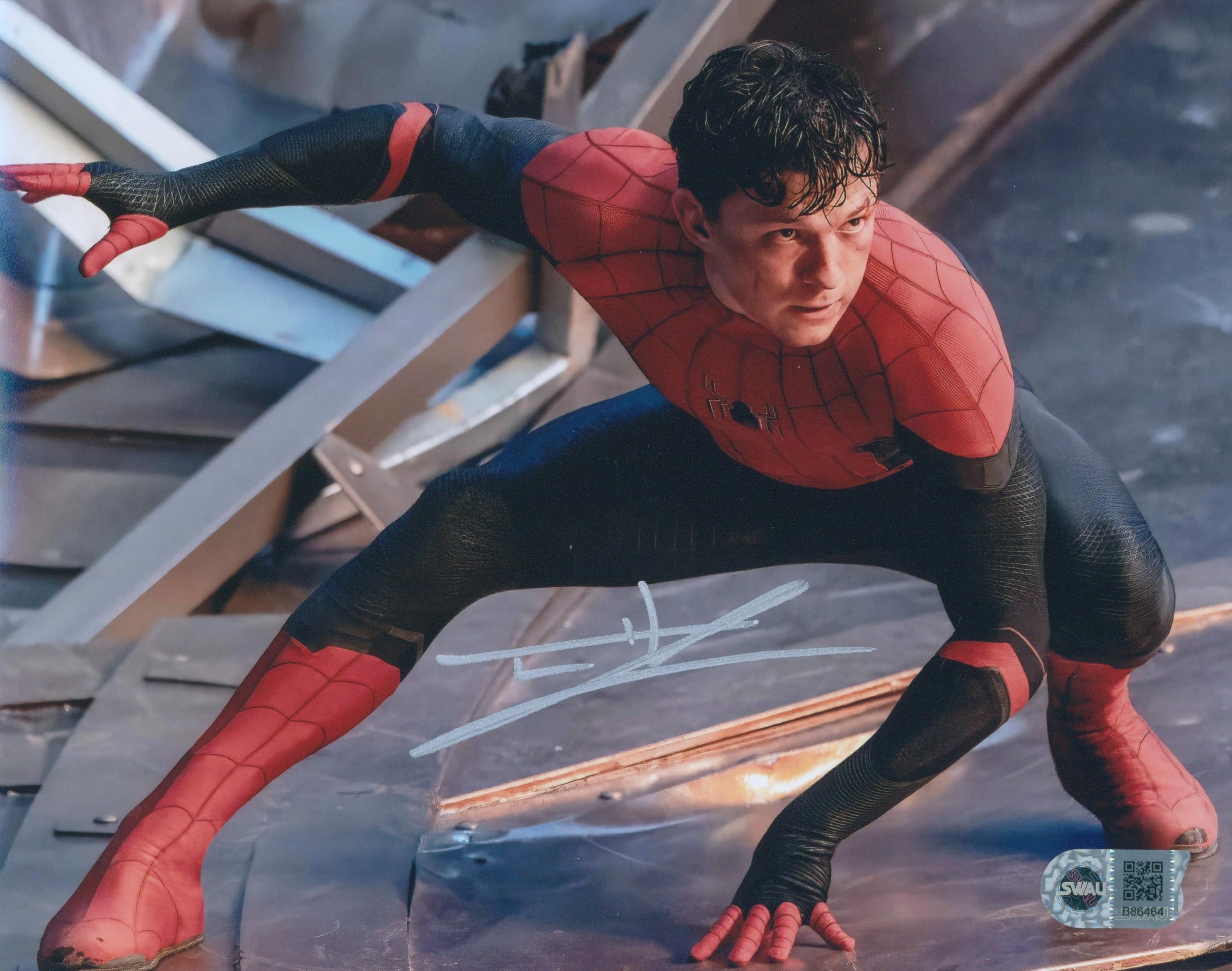 Tom Holland Signed 8x10 Photo - SWAU Authenticated - SWAU
