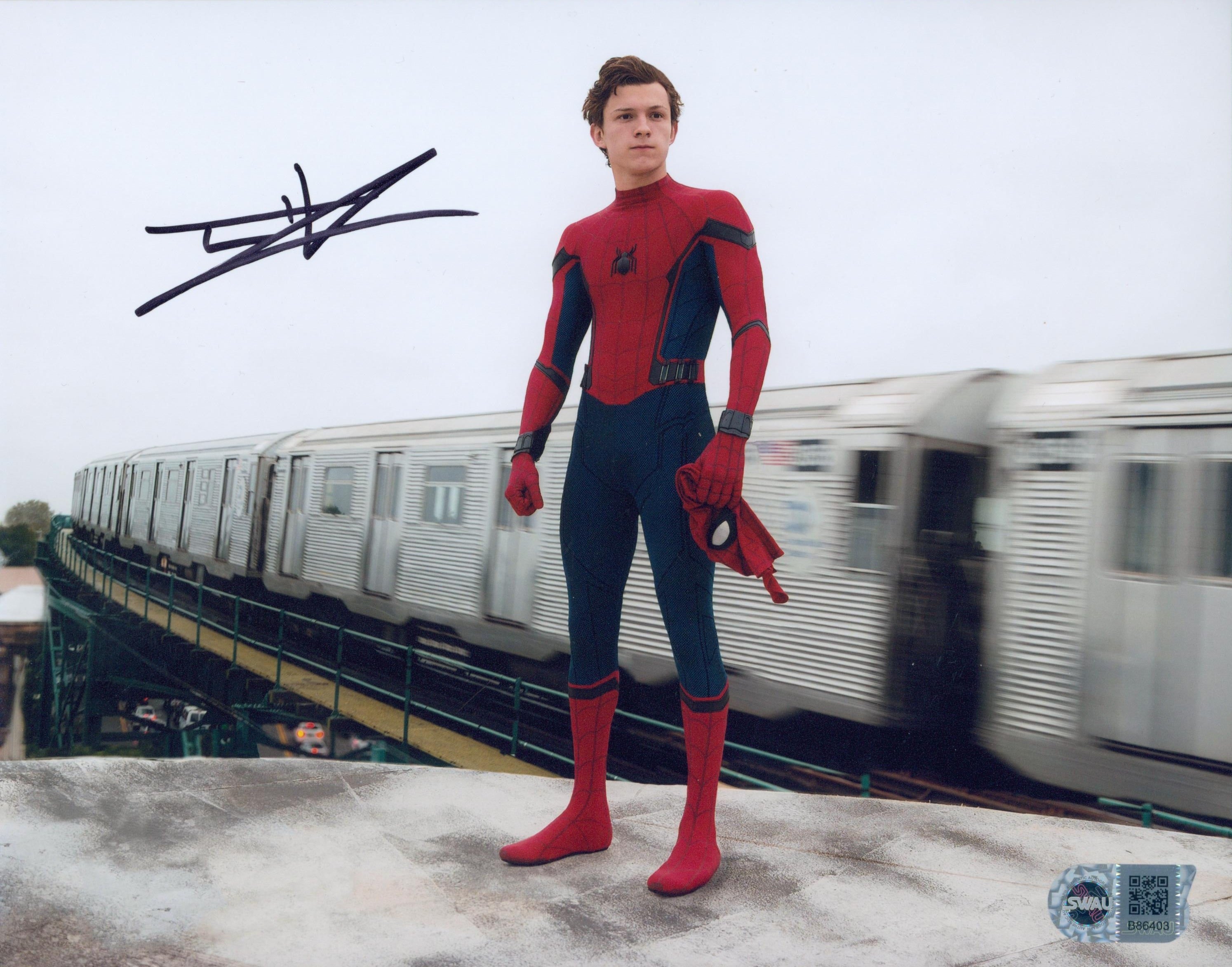Tom Holland Signed 8x10 Photo - SWAU Authenticated - SWAU