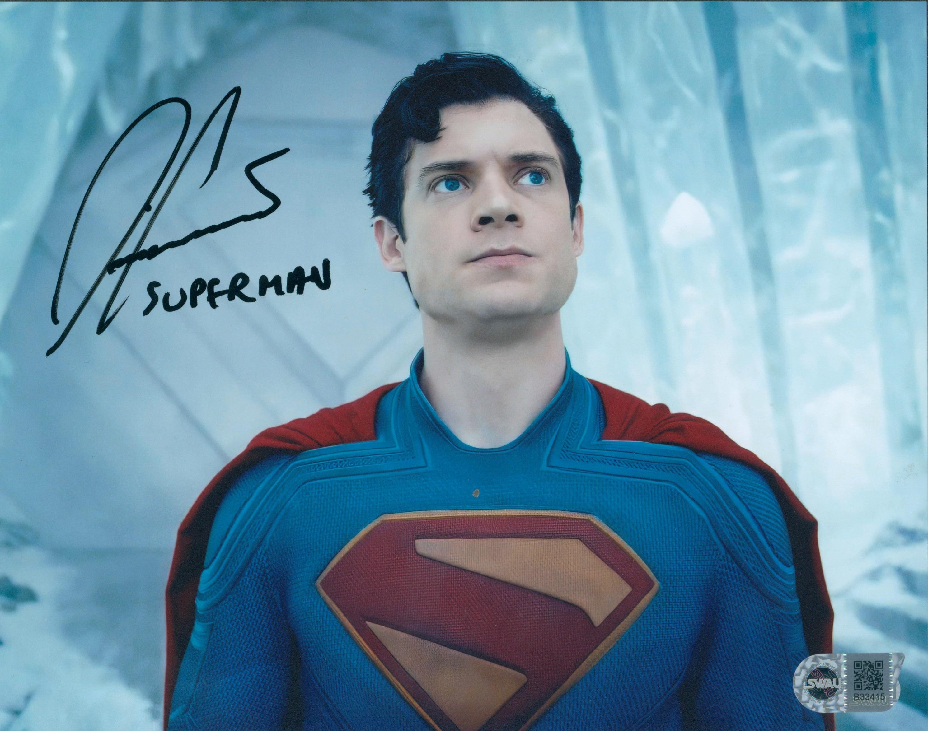 David Corenswet Signed 8x10 Photo - SWAU Authenticated - SWAU