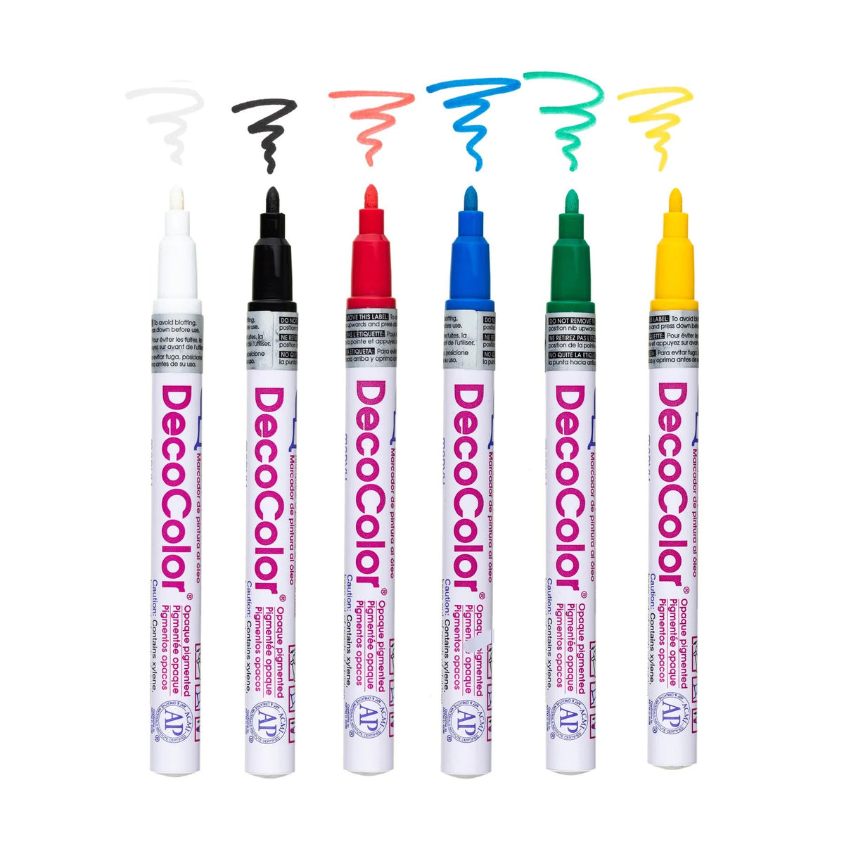 DecoColor Premium Paint Marker - Silver Fine Tip