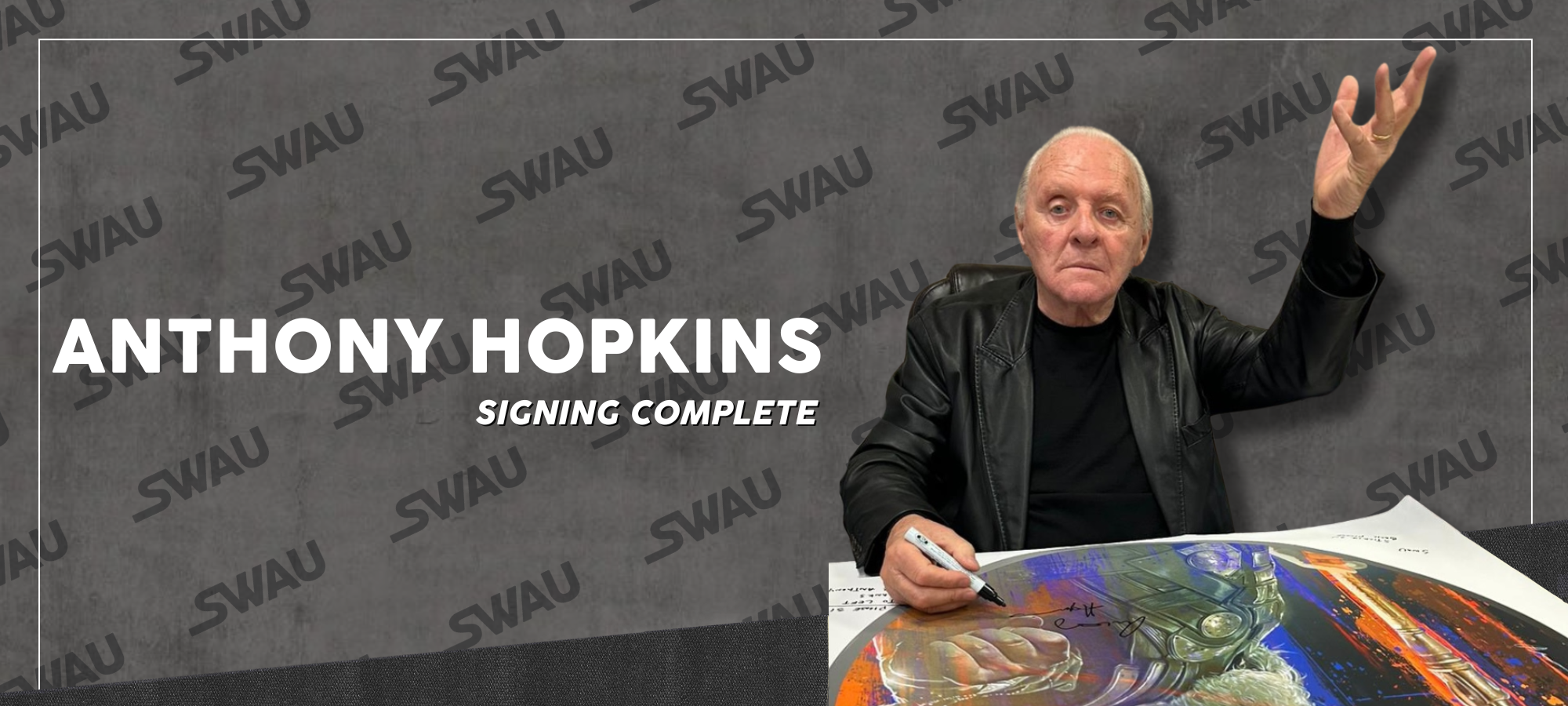 Anthony Hopkins Signing Complete!