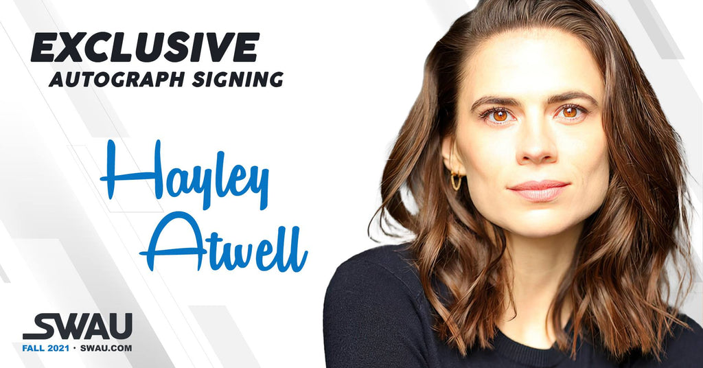 Hayley Atwell to Sign for SWAU!