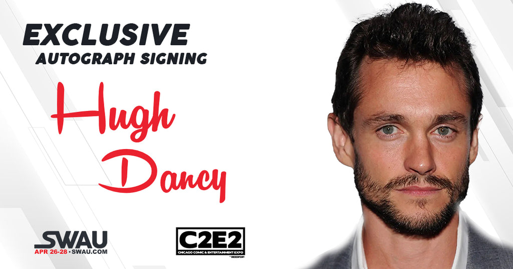 Hugh Dancy Signs For SWAU!