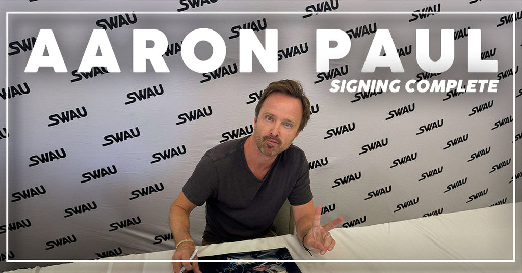 Aaron Paul Signing Complete!