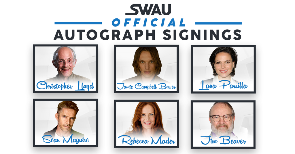 Christopher Lloyd, Jamie Campbell Bower, Lana Parrilla and More to Sign for SWAU!