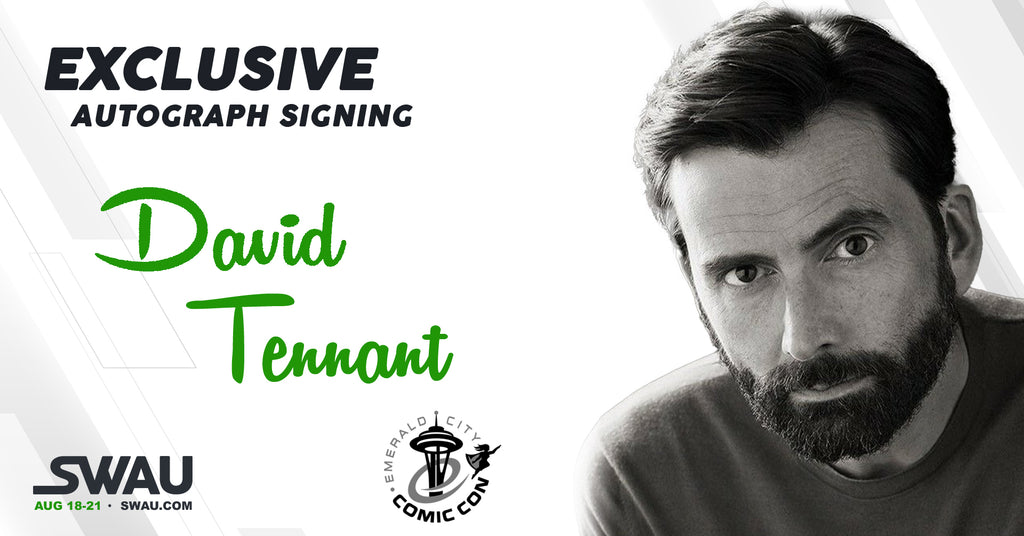 David Tennant to Sign for SWAU!