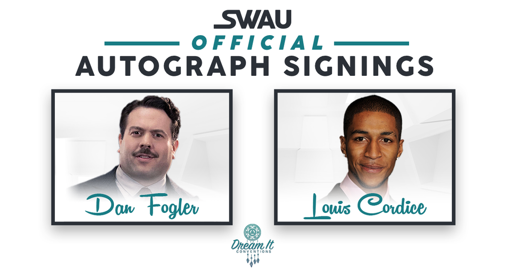 Tom Felton, Dan Fogler, and Luis Cordice to Sign for SWAU!