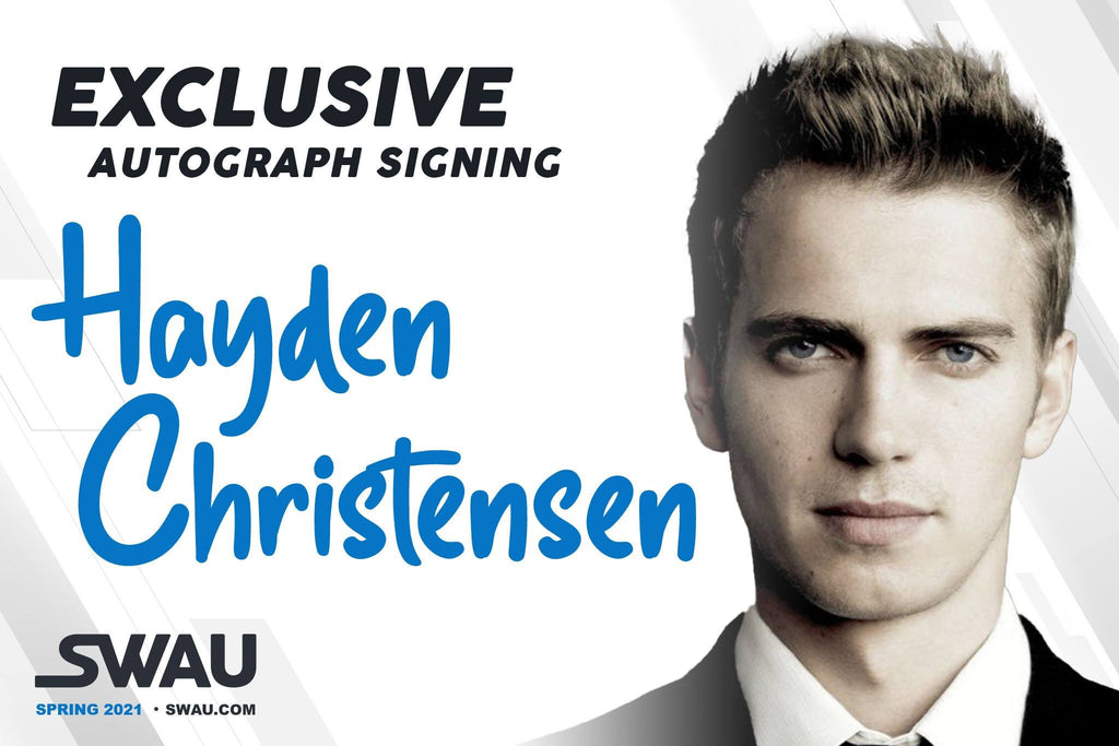 Hayden Christensen to Sign Exclusively for SWAU!