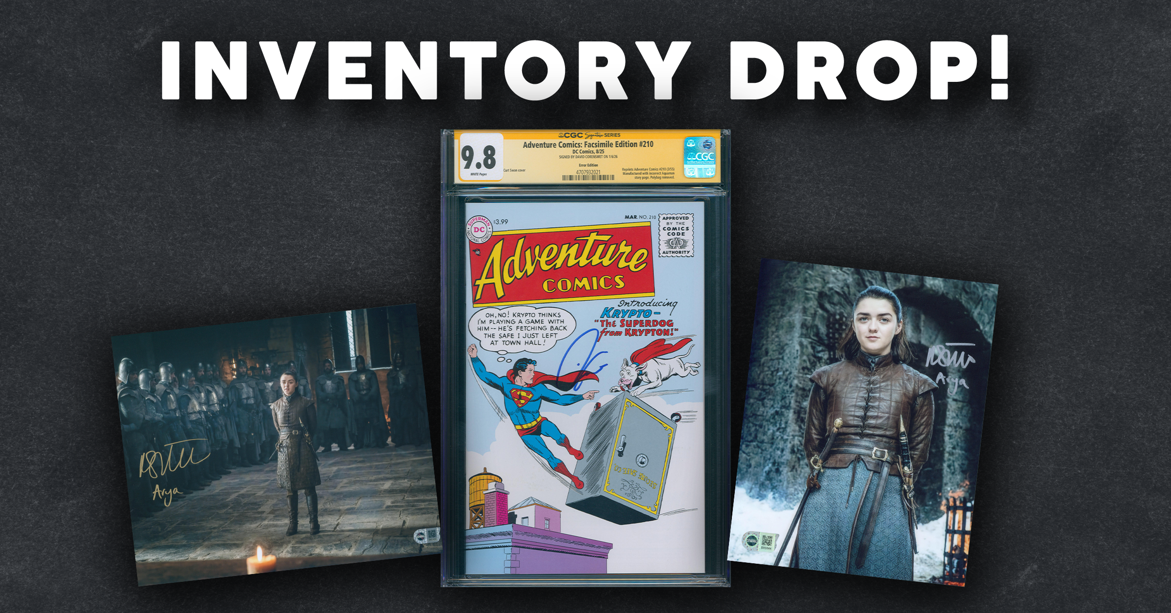 NEW INVENTORY LIVE!