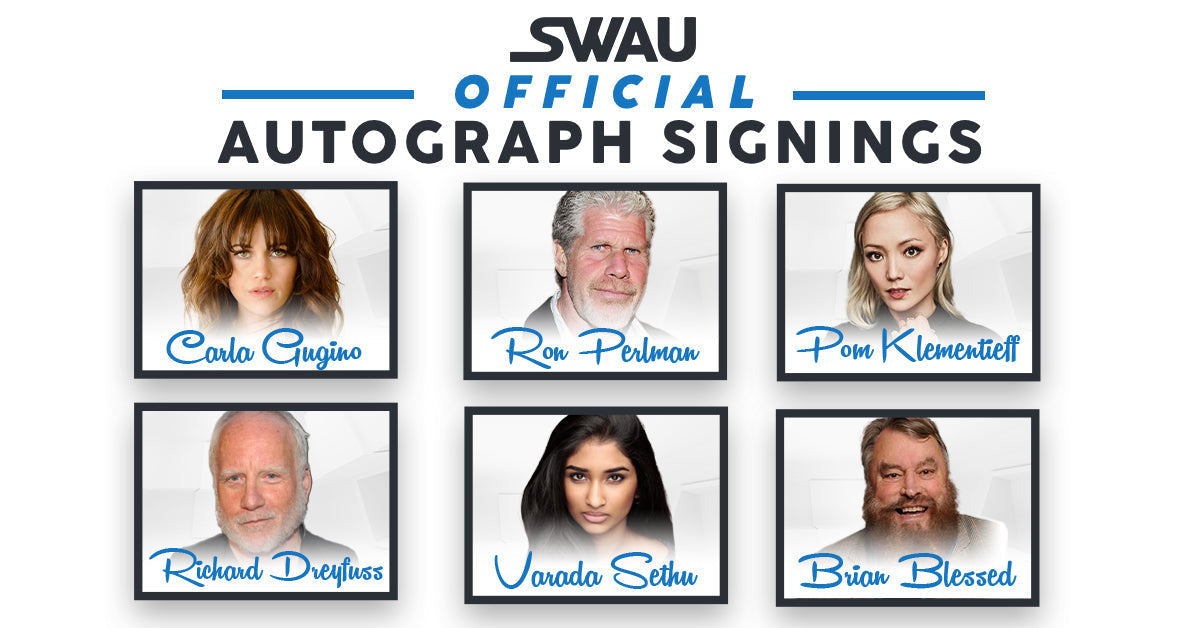 Carla Gugino, Ron Perlman, Pom Klementieff & Many More to Sign for SWAU!