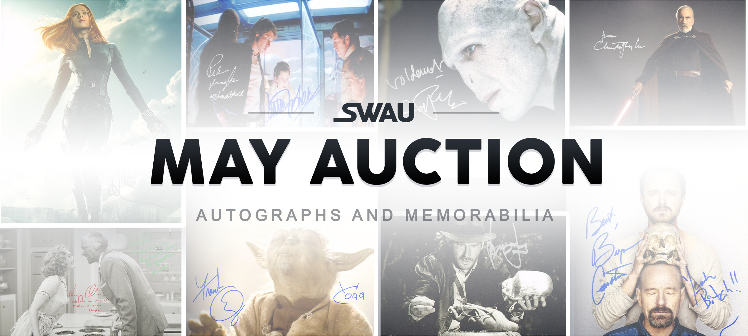 May Auction: NOW LIVE!