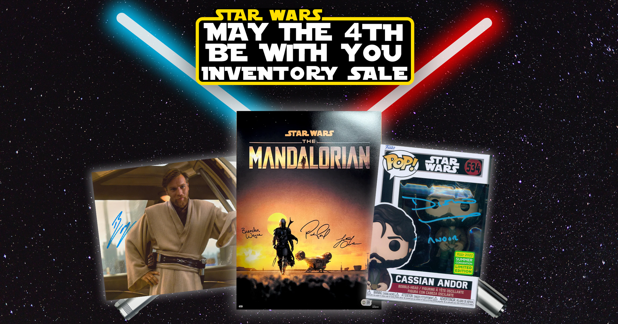 May the 4th Star Wars Inventory Sale!