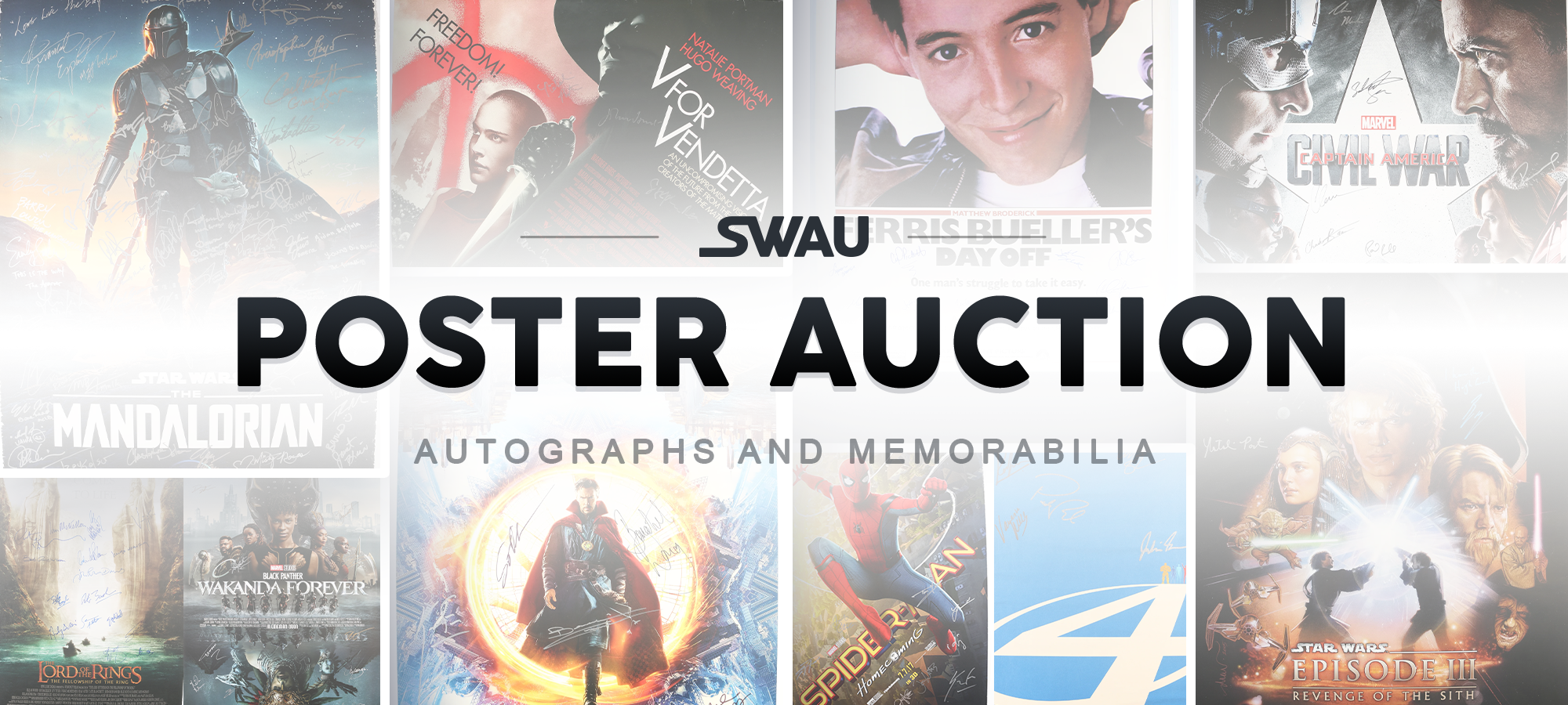 Poster Auction: ALL WEEK LONG!
