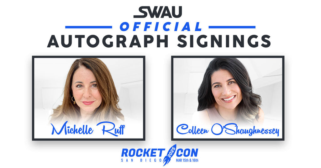 Michelle Rufphl Michelle Ruff and Colleen O’Shaughnessey to Sign for SWAU!