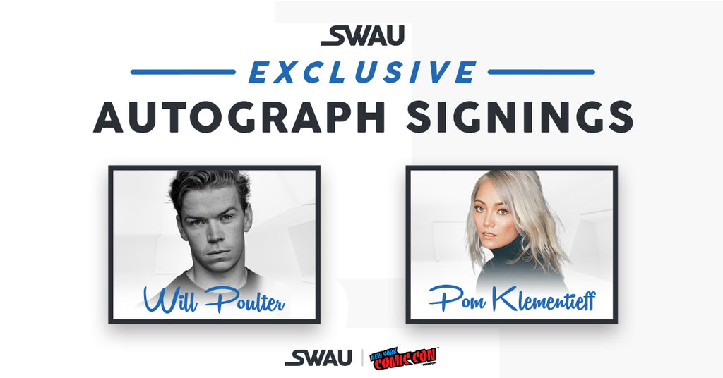 Will Poulter & Pom Klementieff to Sign for SWAU!