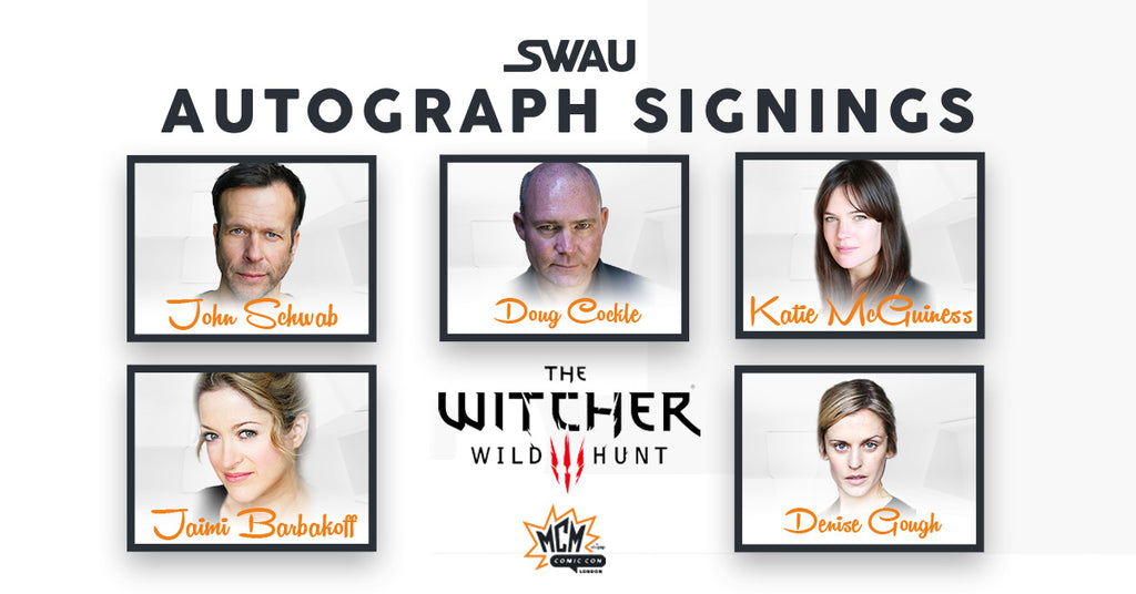 The Witcher 3 Cast to Sign for SWAU!