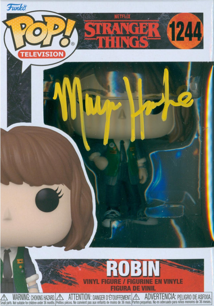 Maya Hawke Signed Funko POP! - SWAU Authenticated