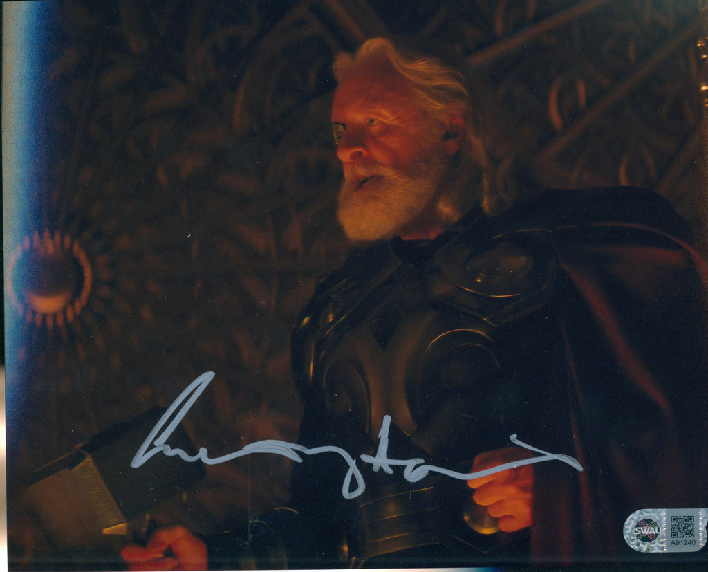 Anthony Hopkins Signed 8x10 Photo - SWAU Authenticated