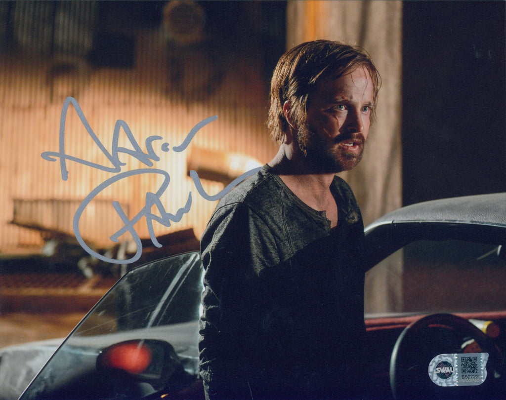 Aaron Paul Signed 8x10 Photo - SWAU Authenticated - SWAU