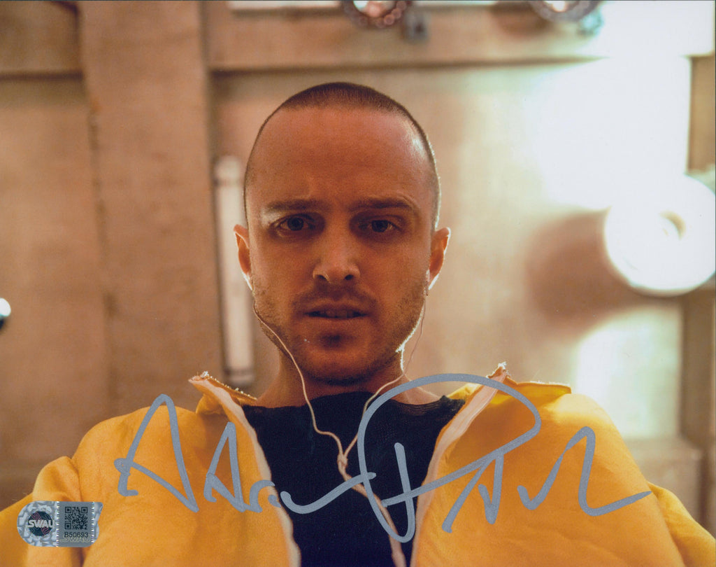 Aaron Paul Signed 8x10 Photo - SWAU Authenticated - SWAU