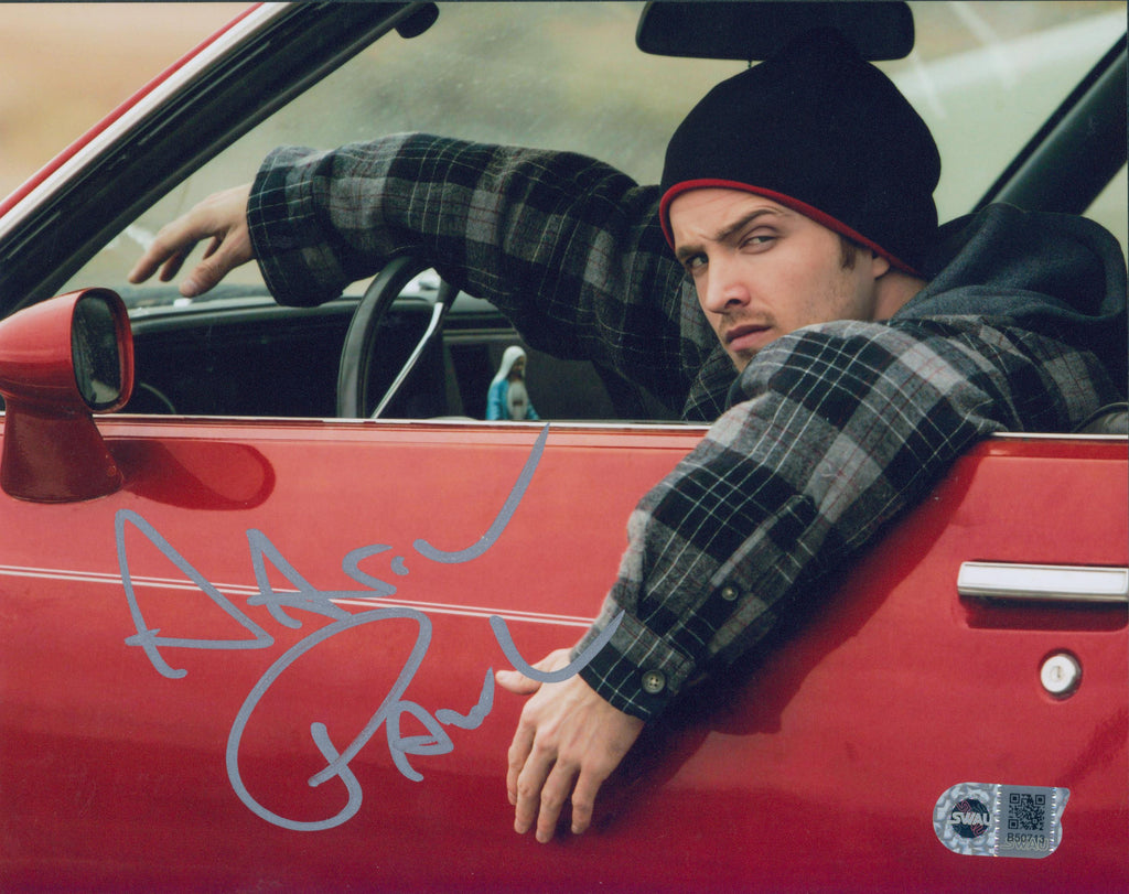 Aaron Paul Signed 8x10 Photo - SWAU Authenticated - SWAU