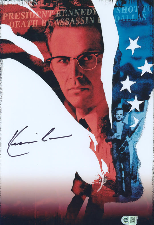 Kevin Costner Signed 11x17 Photo - SWAU Authenticated