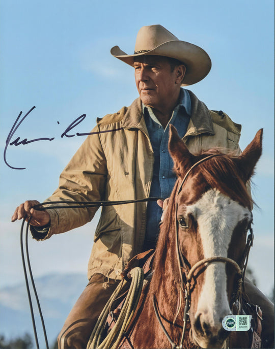Kevin Costner Signed 11x14 Photo - SWAU Authenticated