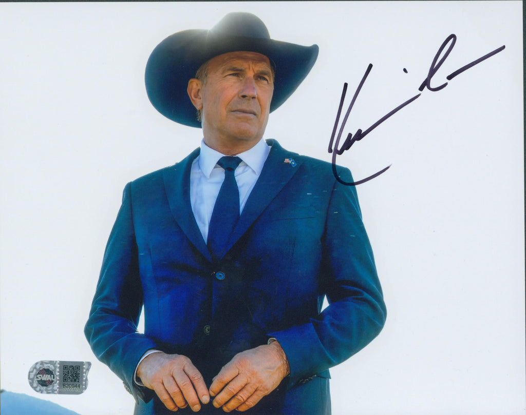 Kevin Costner Signed 8x10 Photo - SWAU Authenticated - SWAU