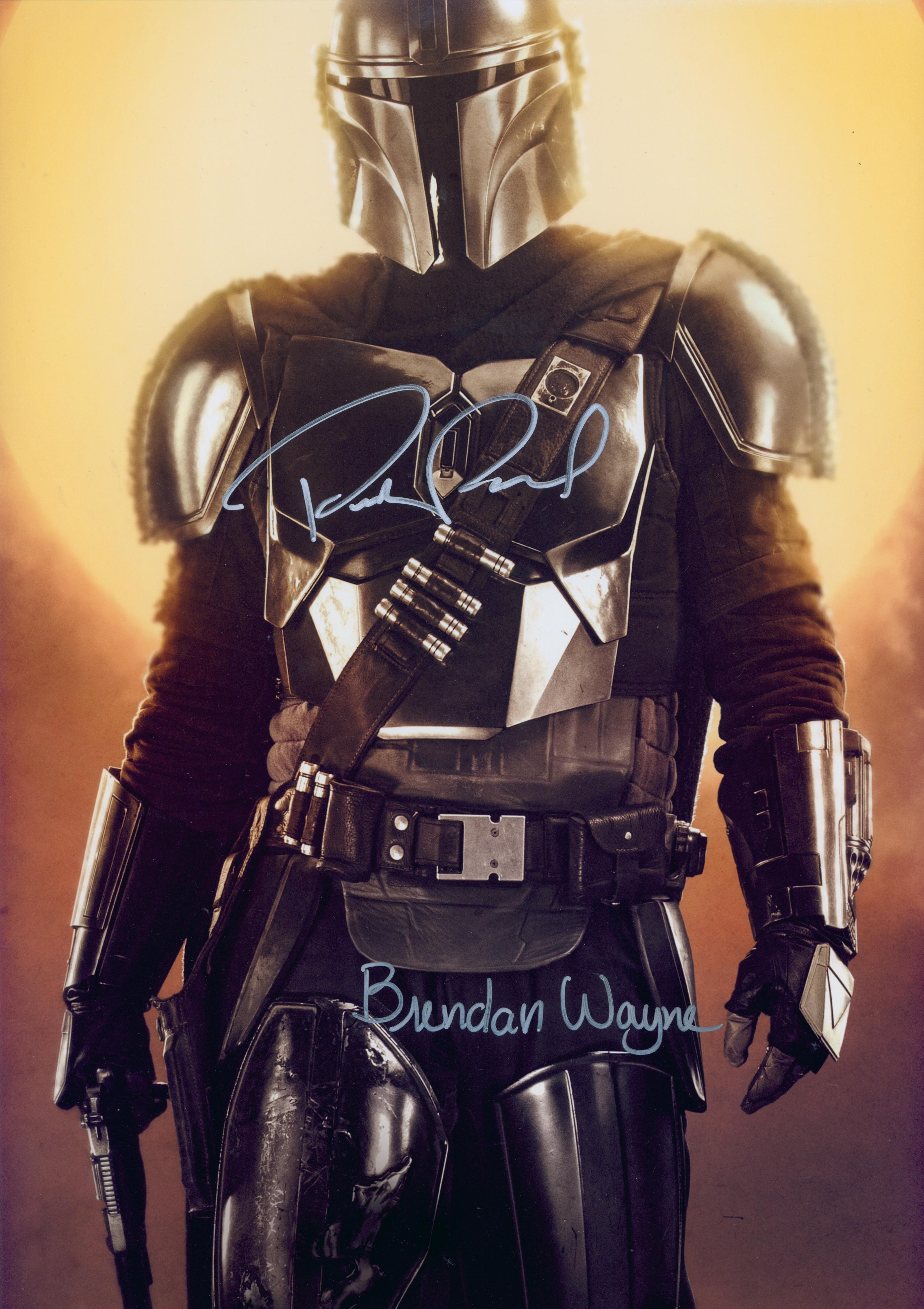 Pedro Pascal & Brendan Wayne Signed 16x20 Photo - SWAU Authenticated - SWAU