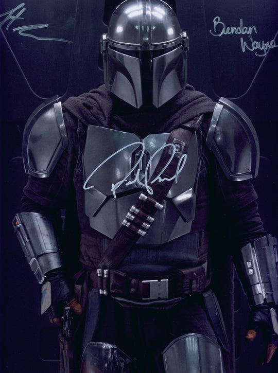 Pedro Pascal, Brendan Wayne, & Lateef Crowder Signed 16x20 Photo - SWAU Authenticated