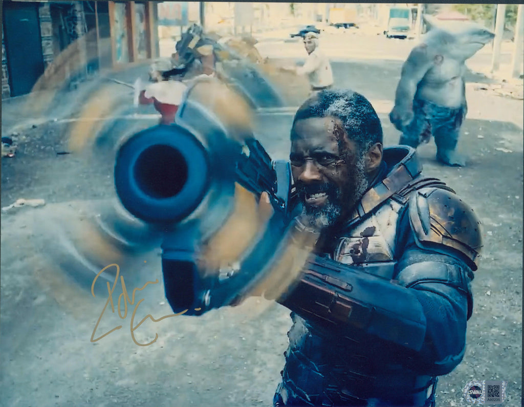 Idris Elba Signed 11x14 Photo - SWAU Authenticated - SWAU