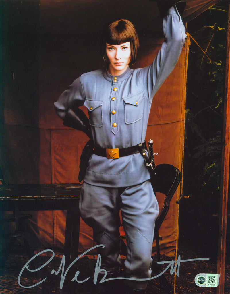 Cate Blanchett Signed 11x14 Photo - SWAU Authenticated