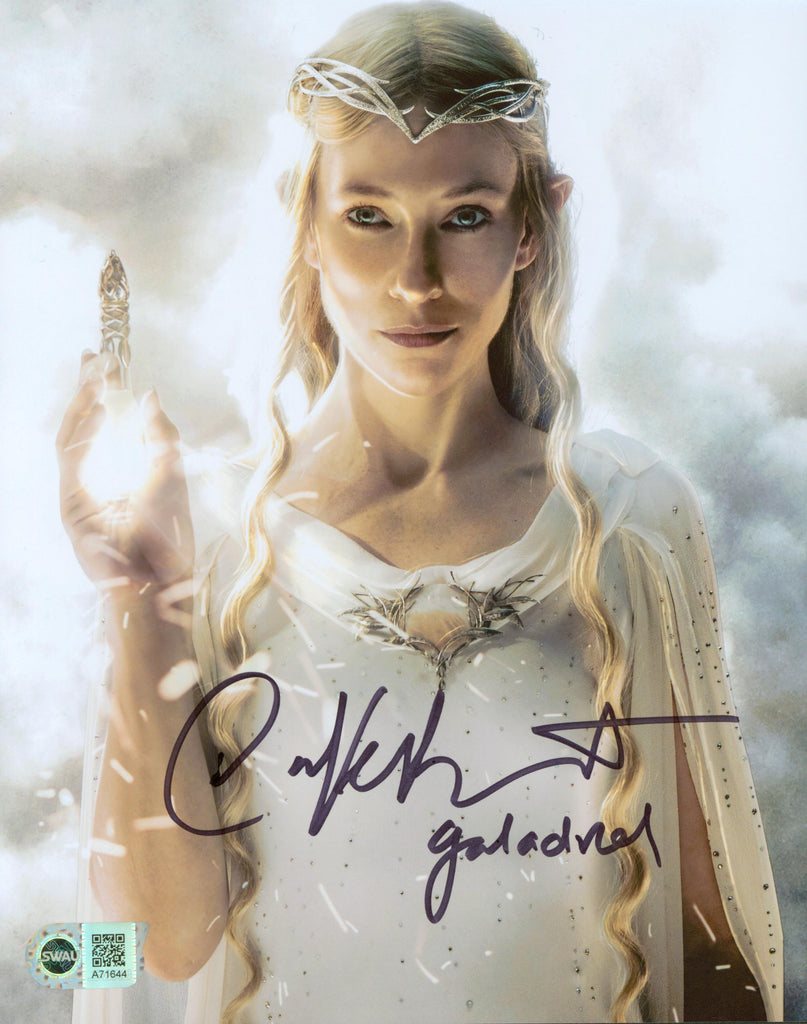 Cate Blanchett Signed 8x10 Photo - SWAU Authenticated