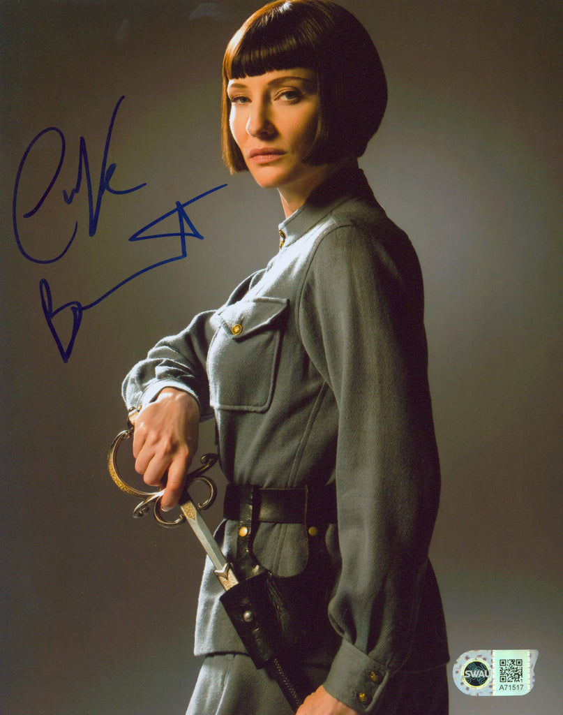 Cate Blanchett Signed 8x10 Photo - SWAU Authenticated