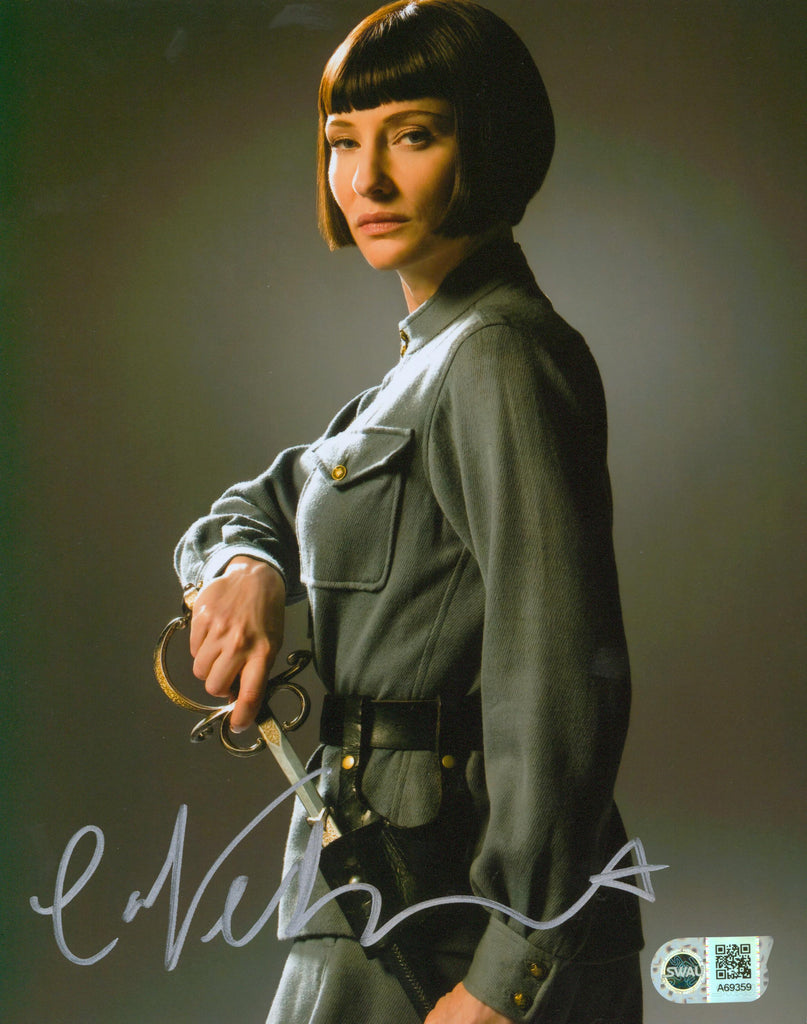 Cate Blanchett Signed 8x10 Photo - SWAU Authenticated