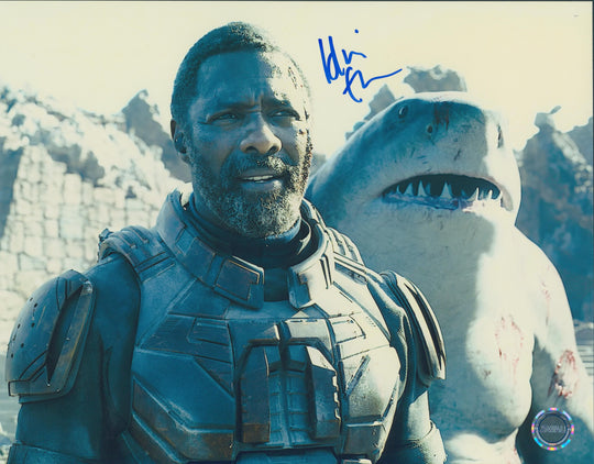 Idris Elba Signed 11x14 Photo - SWAU Authenticated