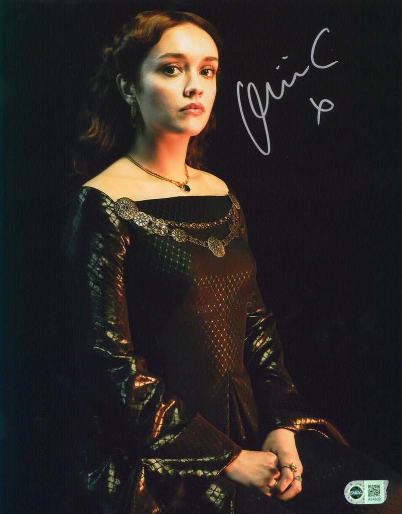 Olivia Cooke Signed 11x14 Photo - SWAU Authenticated