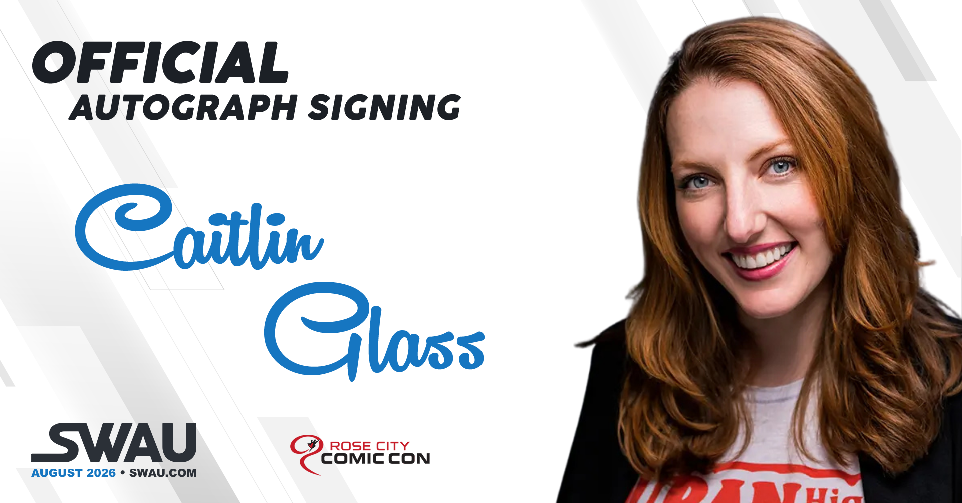 Caitlin Glass Autograph Signing - Rose City Comic Con 2026