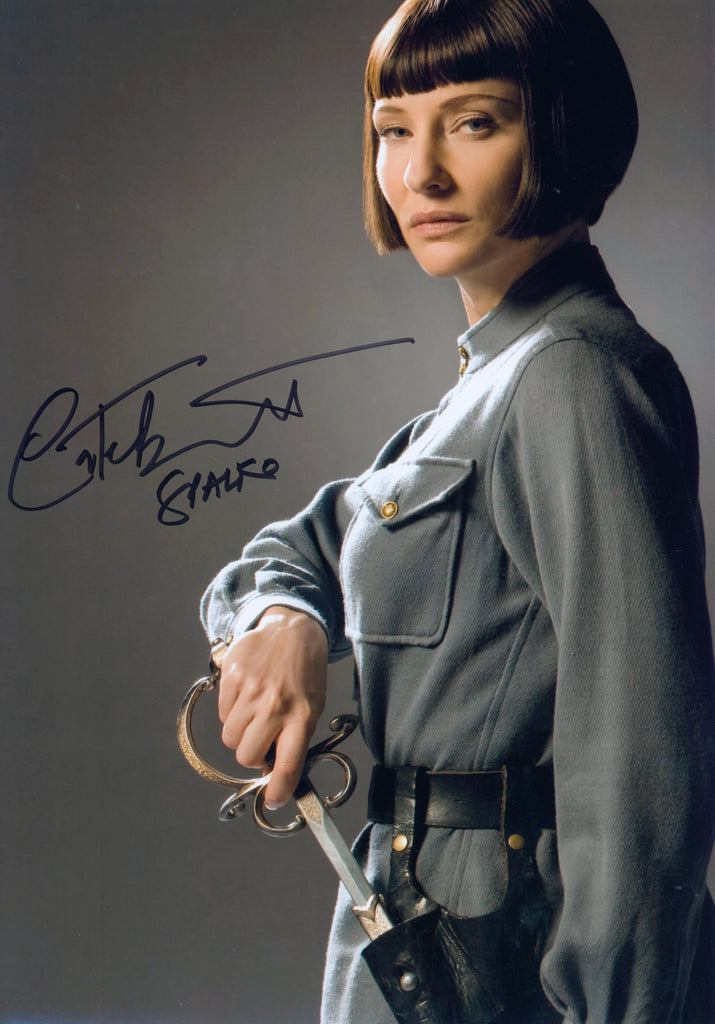 Cate Blanchett Signed 16x20 Photo - SWAU Authenticated